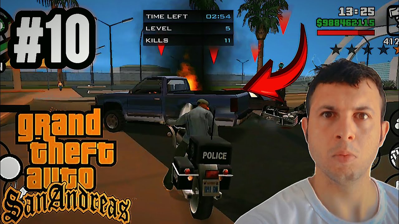 Quinta tentativa missão vigilante %100 gta San Andreas #10| Isaías Gonçalves Joaquim 🔥
