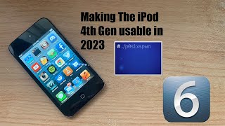 Making the iPod Touch 4th Gen Usable in 2023(Jailbreaking and Installing Apps) screenshot 4