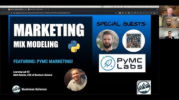 Full Python Tutorial: Bayesian Marketing Mix Modeling (MMM) SPECIAL GUEST: PyMC Labs