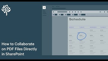PDF Collaboration, Annotations and Form Filling in SharePoint