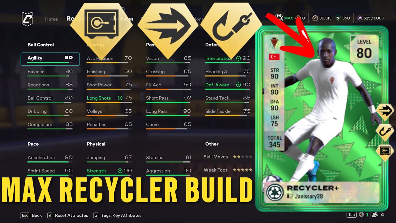 NEW* MAX LEVEL 80 RECYCLER CDM BUILD ! Pro Clubs FC 26 ! 