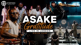 Asake - Gratitude (Live In London) || Drum Cam POV || Stephen Asamoah-Duah