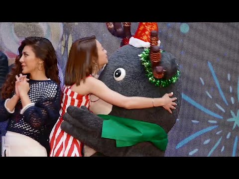 鬼鬼吳映潔和熊讚的可愛互動
