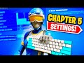 BEST Chapter 5 PC Keyboard & Mouse Settings, Sensitivity   Keybinds In Fortnite!