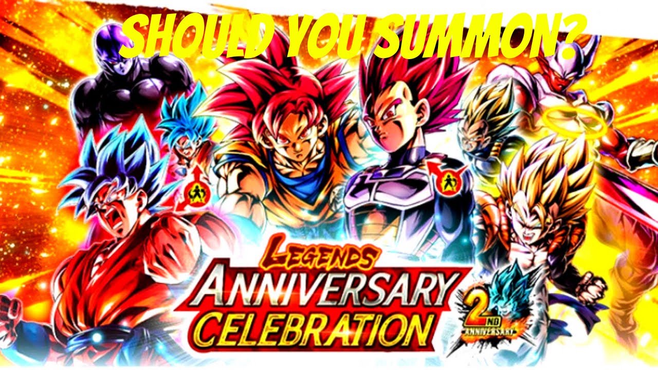 Dragon Ball Legends- Should You Sunmon?- Dragon Ball Legends 2nd Anniversary Celebration Banner ...