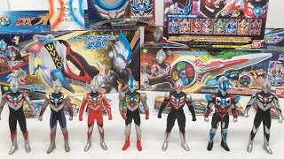 Ultraman Orb Trinity Thunder Breastar Hurricane Slash Burnmite Toys