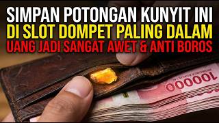 Taruh Potongan Kunyit di Slot Dompet Paling Tersembunyi, Uang Jadi Awet & Dompet Tebal Terus!