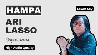 Hampa - Ari Lasso - Original Karaoke - Lower Key