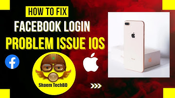 How To Fix Facebook Login Problem Issue ios | Facebook Login Problem iPhone & iPad