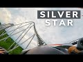 Silver star on ride  pov  europa park