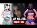 Lady maravilla luchadora asi se ve sin mascara la sensación al lado de la hiedra