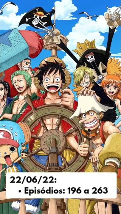 One Piece da Depre on X: ATENÇÃO! Se tudo der certo, teremos mais  episódios de One Piece Dublados no Netflix dia 1 de julho, provavelmente  indo do arco de Thriller Bark até