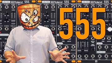 Learn about Sample & Hold, Ring Mod & other modular functions (Roland 555, SYSTEM-500)