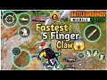 Fastest 5 finger claw bgmi  ipad 8 gen gameplay  battle ground mobile india