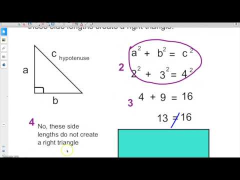 Pythagorean Theorem Scratch Project