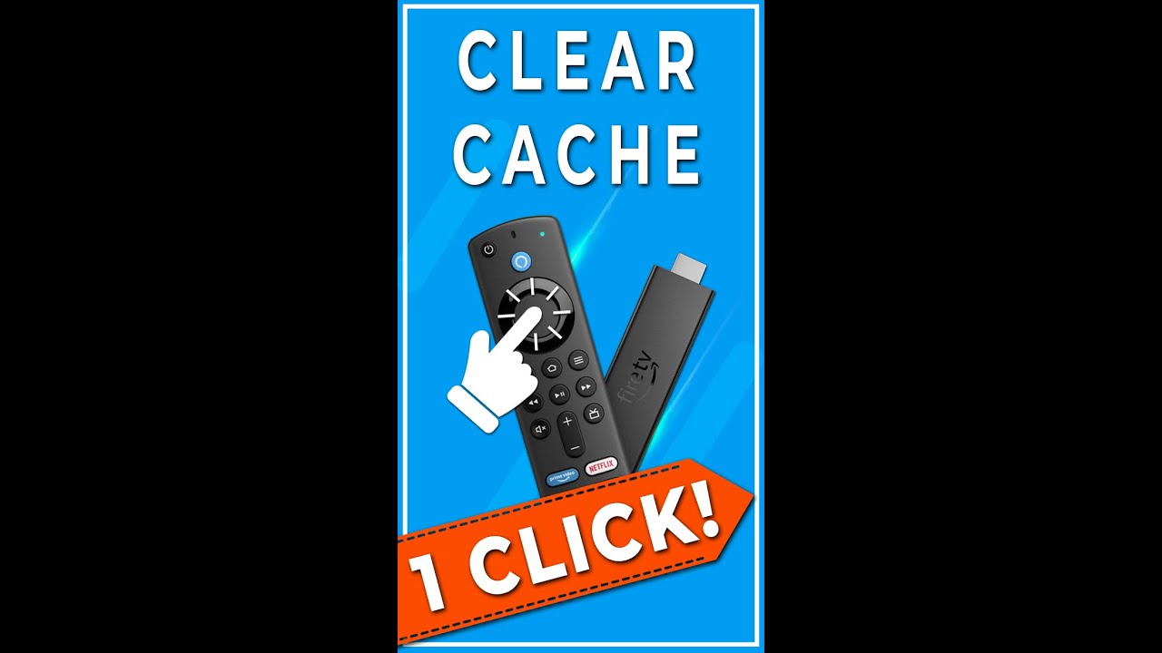 Clear Firestick Cache in Just 1 Click #shorts