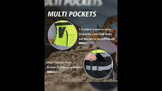 Custom Logo Safety Vest – Durable, Reflective & Designed for Professional Use