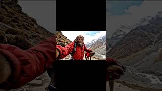 Monkey Monkey Goes to Kedarnath Trek! 🏔️🐒 #shorts #vlog #aicontent #yeti #bigfoot