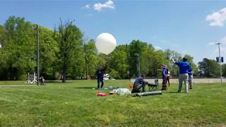 Near Space Balloon Launch (NSL-63) from Maker Faire Burlington 2018