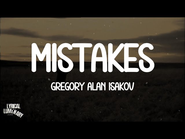Gregory Alan Isakov - Mistakes (Lyrics)
