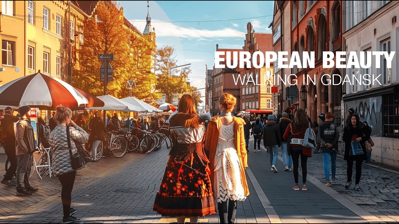Gdańsk — One of Europe’s Most Beautiful Coastal Cities | 4K Walk