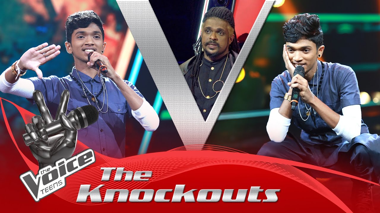 Nimsara jayawardana | Amude ( අමුඩේ ) |  The Knockouts | The Voice Teens Sri Lanka