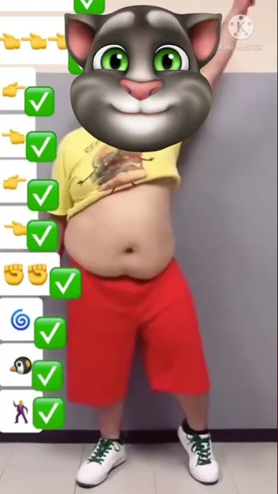 Funniest Talking tom emoji   Funniest Talking Angela emoji   Fat Tummy Dance Effects shorts 482