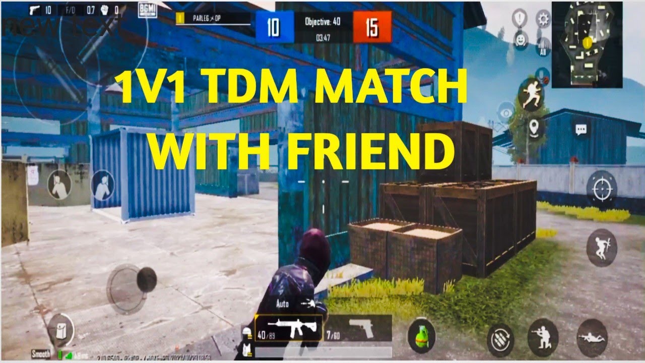 1v1 Tdm match with my friend 🥶 - YouTube