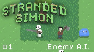 Stranded Simon Devlog #1 Enemy A.I.