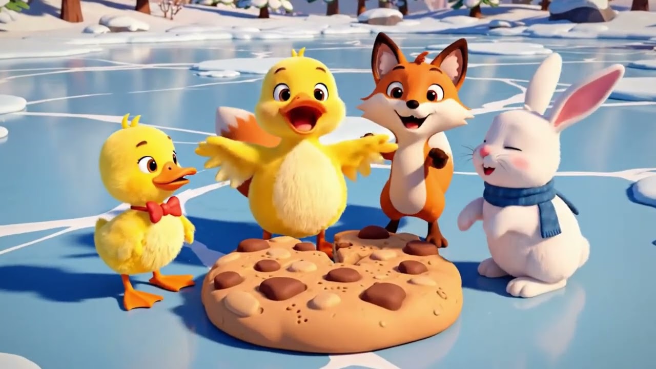 5羽のあひる｜こどものうた・ナーサリーライム Five Little Ducks 601