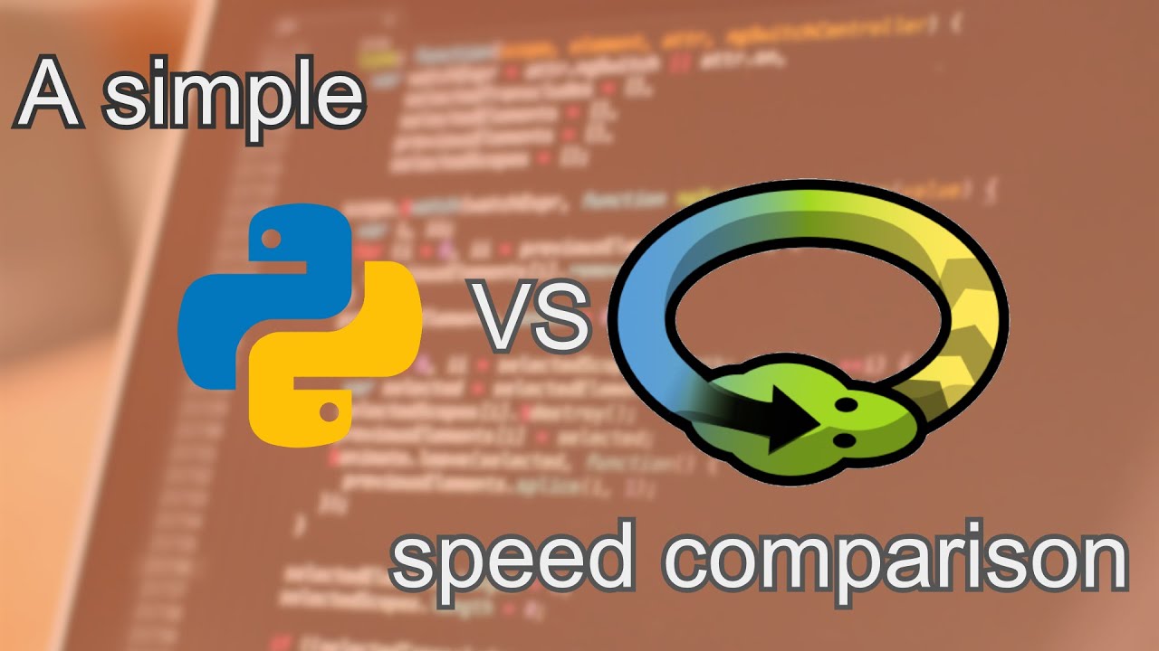 A simple Python vs PyPy speed comparison - YouTube