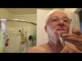 Бритьё опасной бритвой Frederick Reynolds 7/8 straight razor shaving