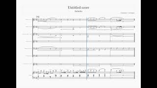 Musescore 4 - Danny Elfman Style Composition Work In Progress