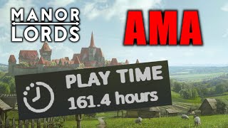 Need Help With Manor Lords? Ask Me Anything! Q&A Livestream