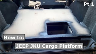 How To: DIY Jeep JKU Cargo Platform Cheap and easy Mod