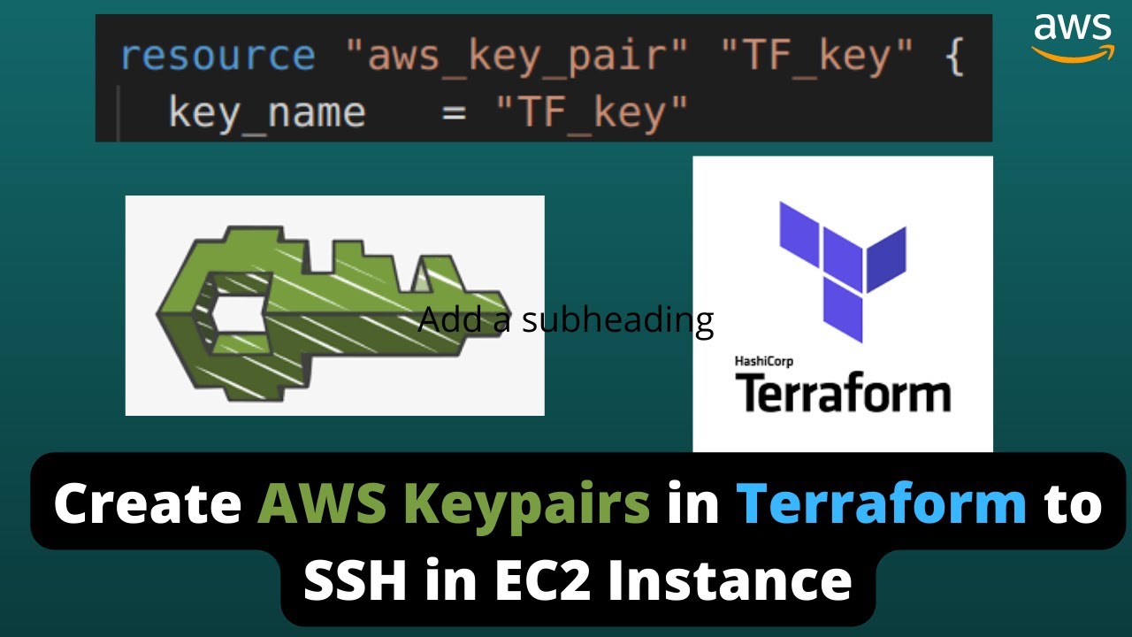 How To Create Aws Keypair Using Terraform And Attach To Ec2 Instance | Key To Ssh In Ec2 Server