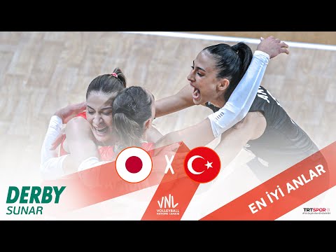 EN İYİ ANLAR | Türkiye - Japonya '2024 Kadınlar VNL Antalya Etabı' X Derby