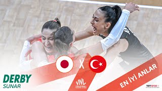 EN İYİ ANLAR | Türkiye - Japonya '2024 Kadınlar VNL Antalya Etabı' X Derby