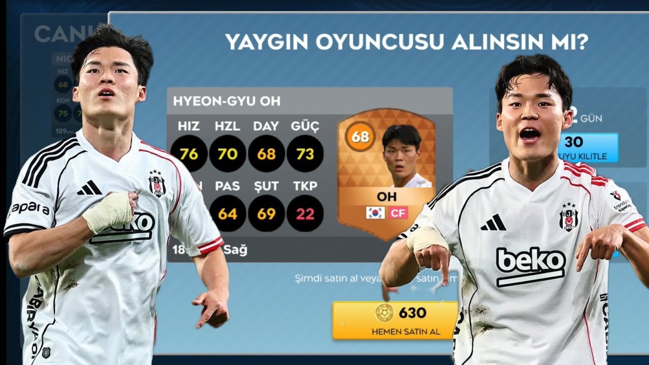 BEŞİKTAŞIN YENİ OYUNÇUSU OH! YENİ OYUNÇU TRANSFERİ-DLS 26