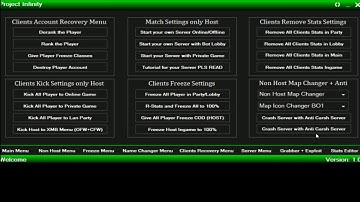 PS3 *Project Infinity RTM Tool* Non-Host Rank-Derank, Freeze, Anti-Freeze, IP Spoof, Anti-Derank