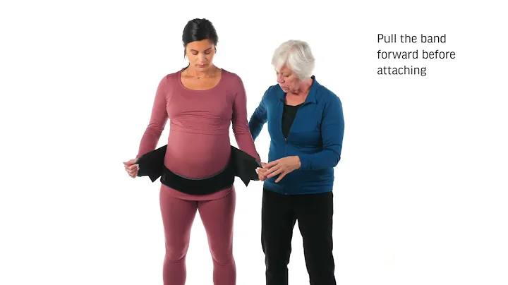 How to Fit and Use the Maternity Support Belt by Diane Lee