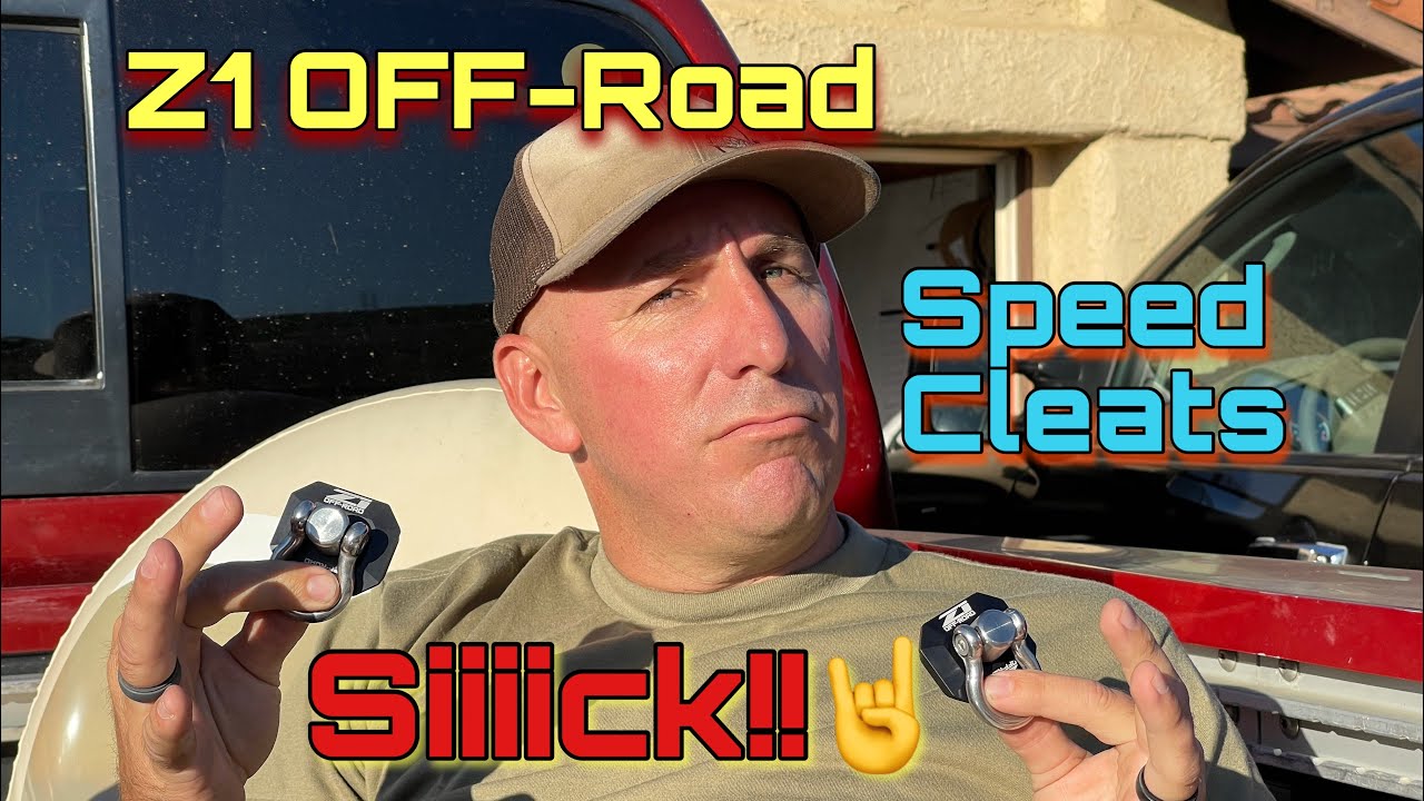 Frontier Speed Cleats Z1 OFF ROAD Tie Down Or Die YouTube