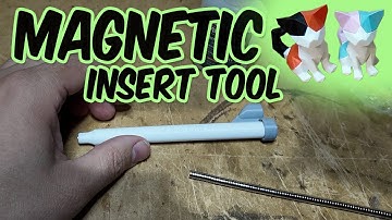 3D Printed Embedded Magnet Insert Tool,  Magnetic Puzzles & New Filaments! | Vlog 9