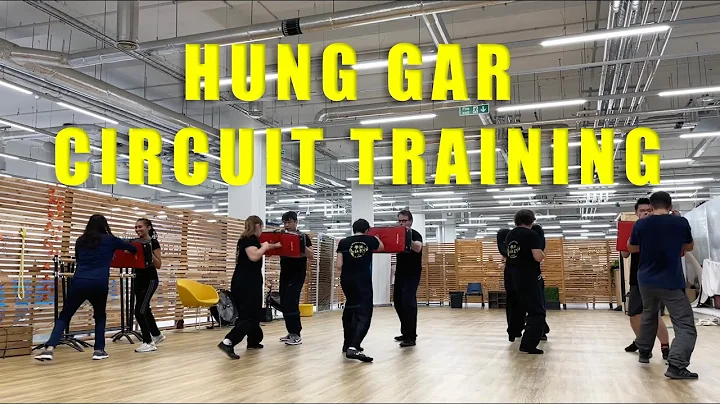 Kung Fu Circuit Training 洪拳基本訓練 (Chiu Wai Style Hung Gar 趙威洪家拳) Hung Gar Kung Fu 洪家功夫