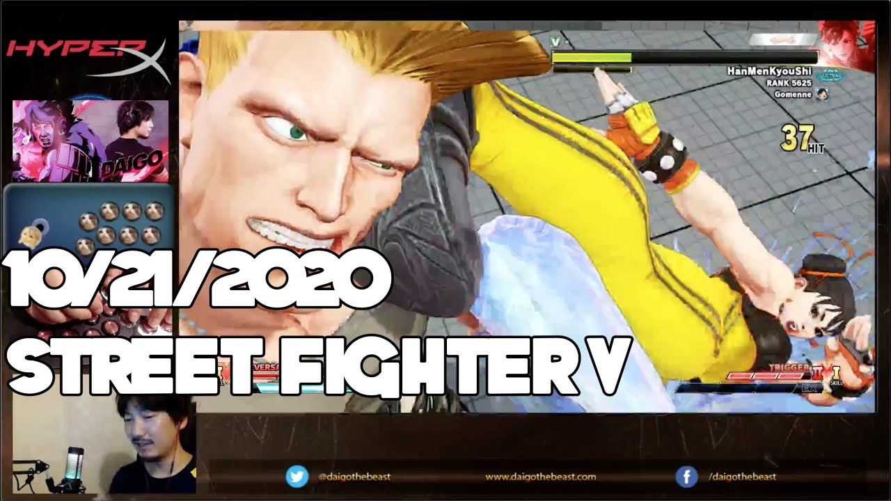 10/21/2020 ミルダム配信 Mildom - Street Fighter V リュウとガイル Ryu & Guile