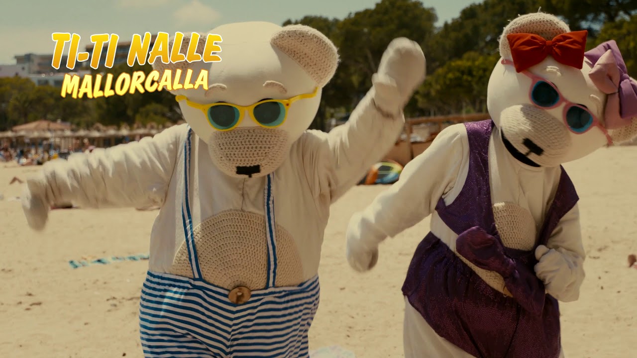 Ti-Ti Nalle Mallorcalla - Uimaan, pulikoimaan