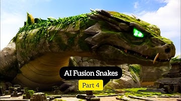 Epic Jungle Adventure: AI-Generated Giant Snake & Abandoned Train | Cinematic Wildlife Exploration