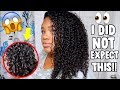 I did Not Expect THIS!! | One Product No Gel Wash &amp; Go 2019 | Type 3C / 4A | Kayla Jay