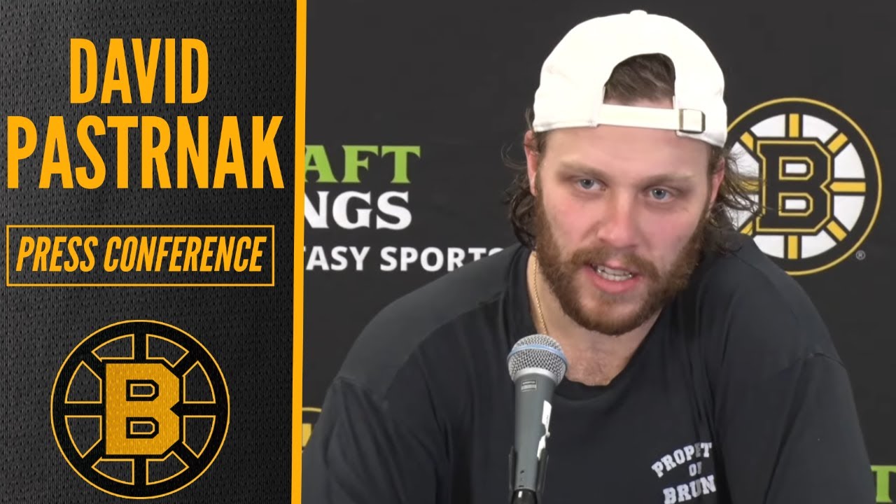 David Pastrnak REACTS to Reaching 500 