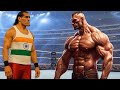 Great khali vs batista : full match - WWE 2K24 | 9 October 2025